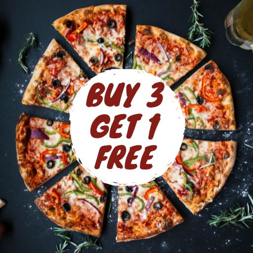 UNLIMITED OFFER LUNCH : Buy 3 & Get 1 Free.